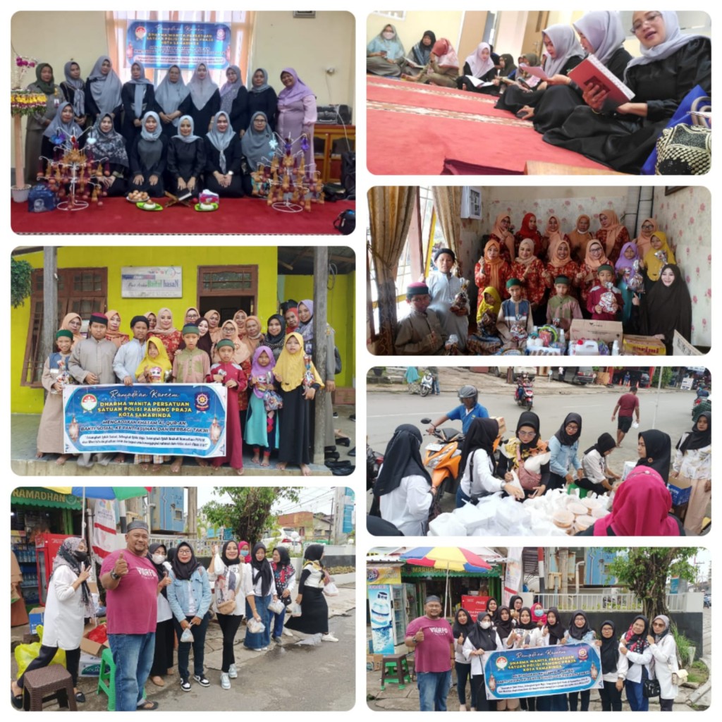 Berbagi Takjil merupakan rangkaian penutup acara kegiaatan Dharma Wanita Satuan Polisi Pamong Praja(DWP Satpol PP) Kota Samarinda