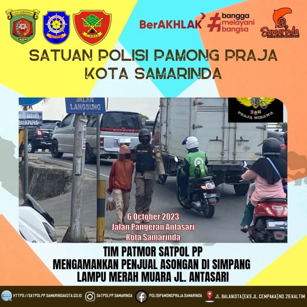 2 Penjual Asongan Diamankan Oleh Patmor