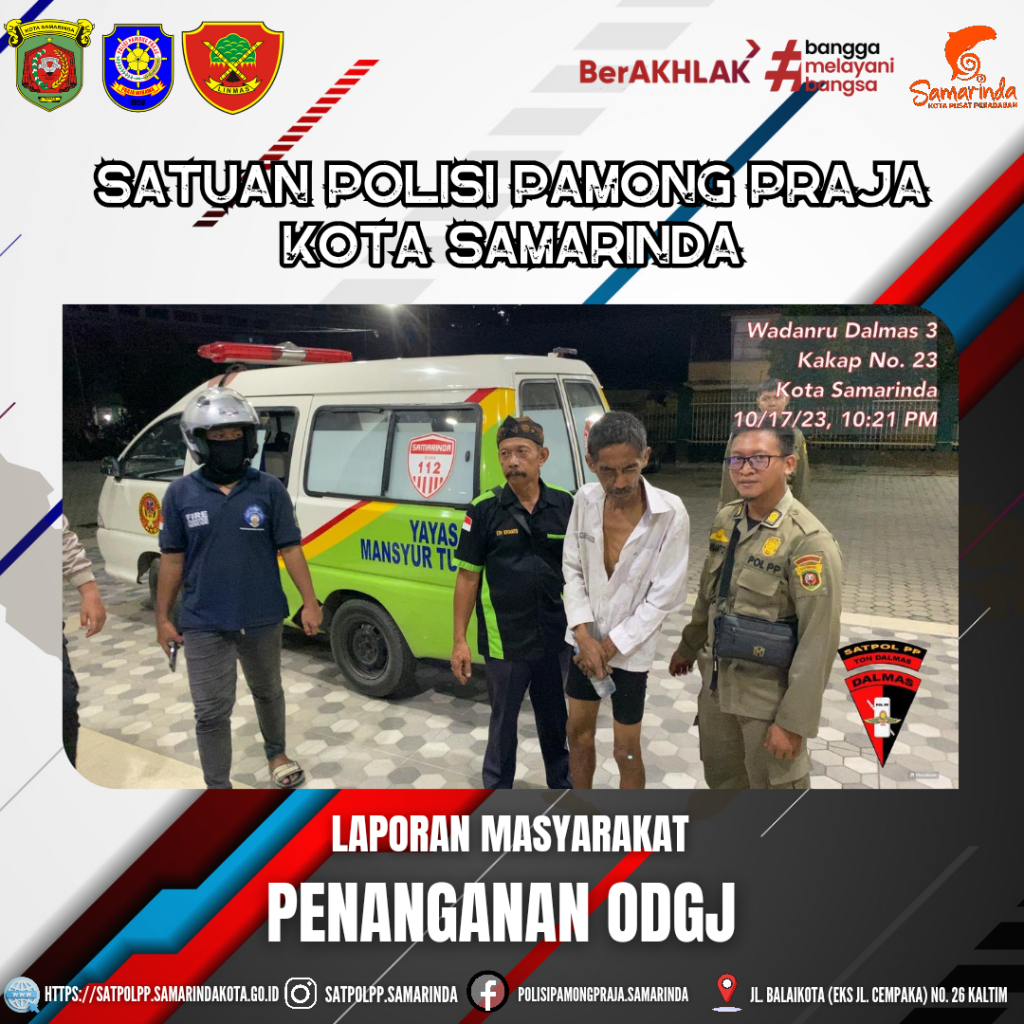 Penanganan Evakuasi dan Pengantaran ODGJ di Jl. Rumbia